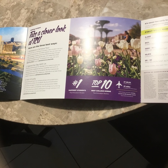 TCU Horned Frogs- Brochure, Ink Pen, Cut Out & Sticker - Picture 8 of 13